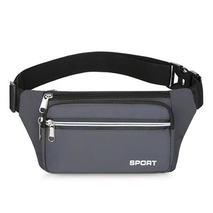 Male Waist Bags Casual Functional Belt Bag Large Pouch Phone Money Belt Bag