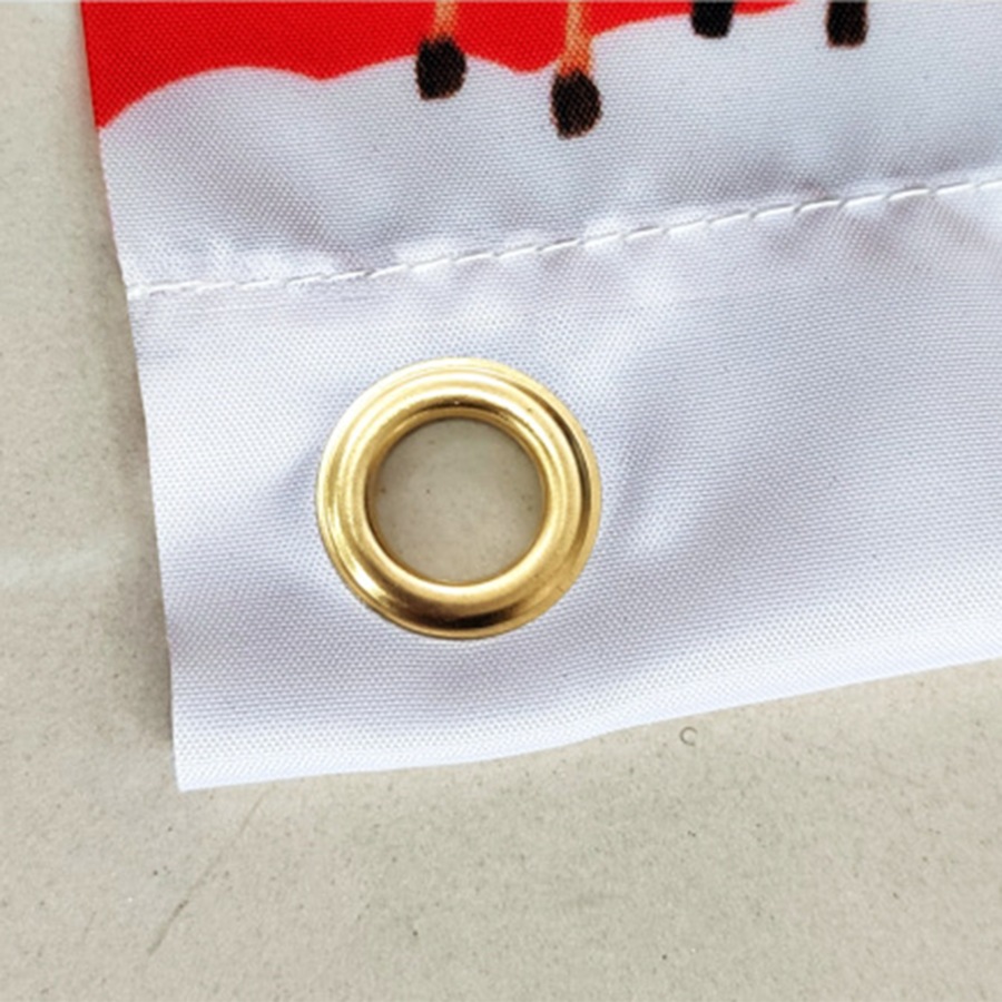 3 Pair Merry Christmas Decorations Banner Hanging Banners Xmas Hanging Decor-Red&Green