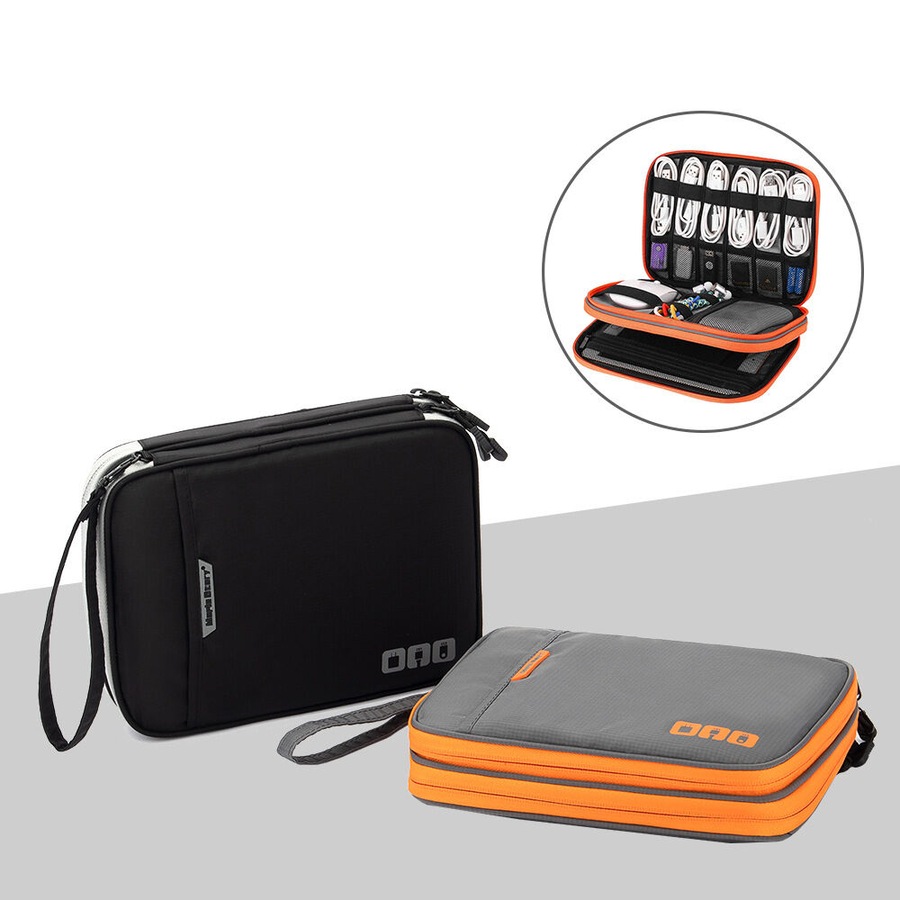 Multi Layer Electronic Accessories Organizer Storage Travel Cable Organizer