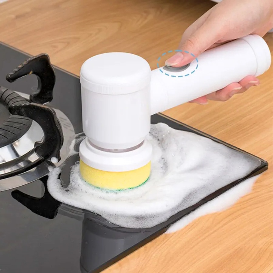Multifunctional Electric Cleaning Brush Home Wireless Handheld Power Scrubber