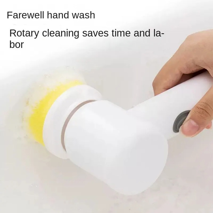 Multifunctional Electric Cleaning Brush Home Wireless Handheld Power Scrubber