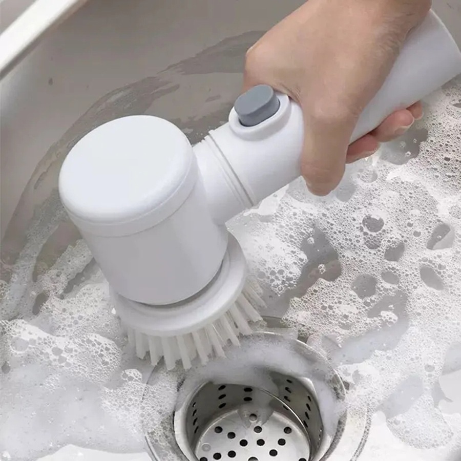 Multifunctional Electric Cleaning Brush Home Wireless Handheld Power Scrubber