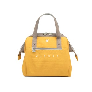 Portable Lunch Bag Thermal Insulated Lunch Box Tote Bento Bag-Orange