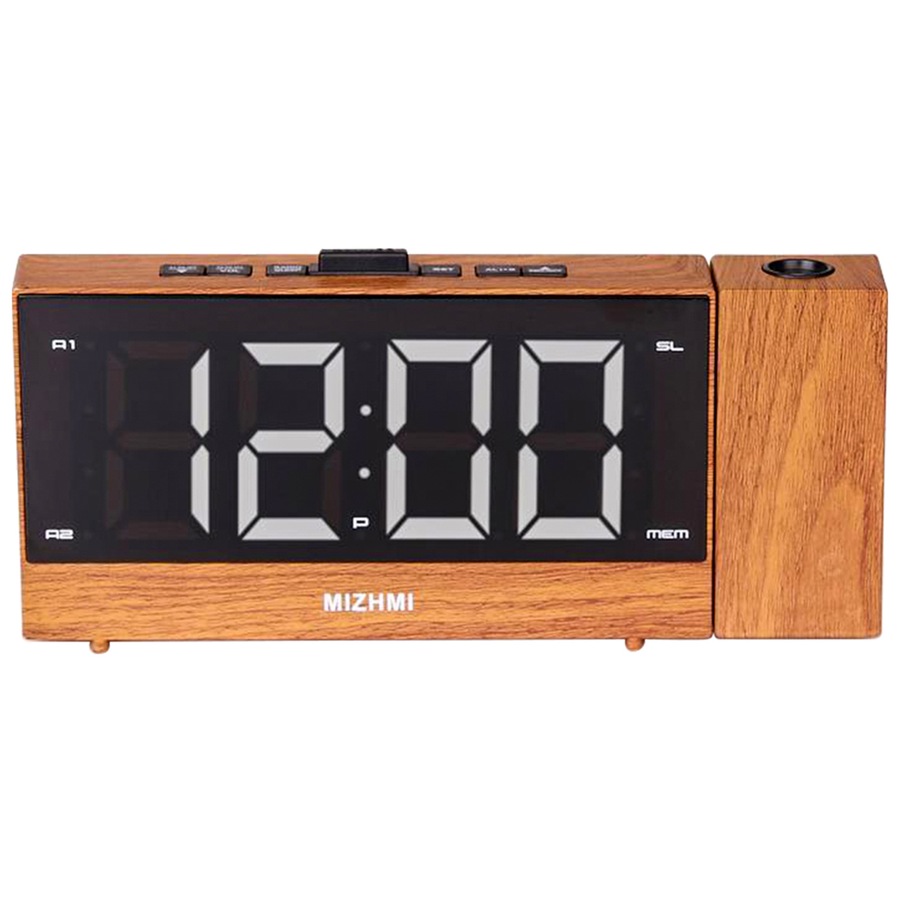 Projection Radio Desk LED Digital Alarm Clock with Sleep Timer