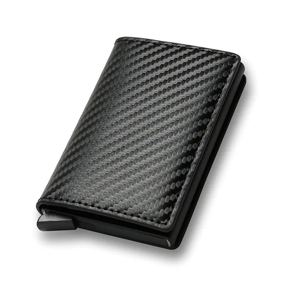 RFID Credit Card Holder Men Wallets Bank Cardholder Slim Thin Magic Mini Wallet