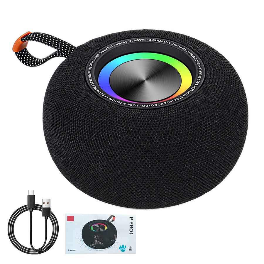 RGB Portable Bluetooth Wireless Speaker IPX6 Waterproof Music Bluetooth Speaker