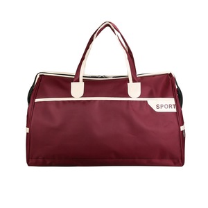 Travel Duffel Bag Sports Tote Gym Bag Shoulder Weekender Overnight Bag for Women