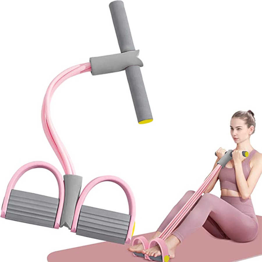 Tube Yoga Pedal Puller Resistance Band Elastic Pull Rope Fitness Equipment