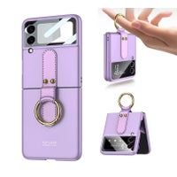 Compatible With Samsung Galaxy S23 Plus 5g Case Retro Embossed Premium Pu  Leather Cover With Long Lanyard