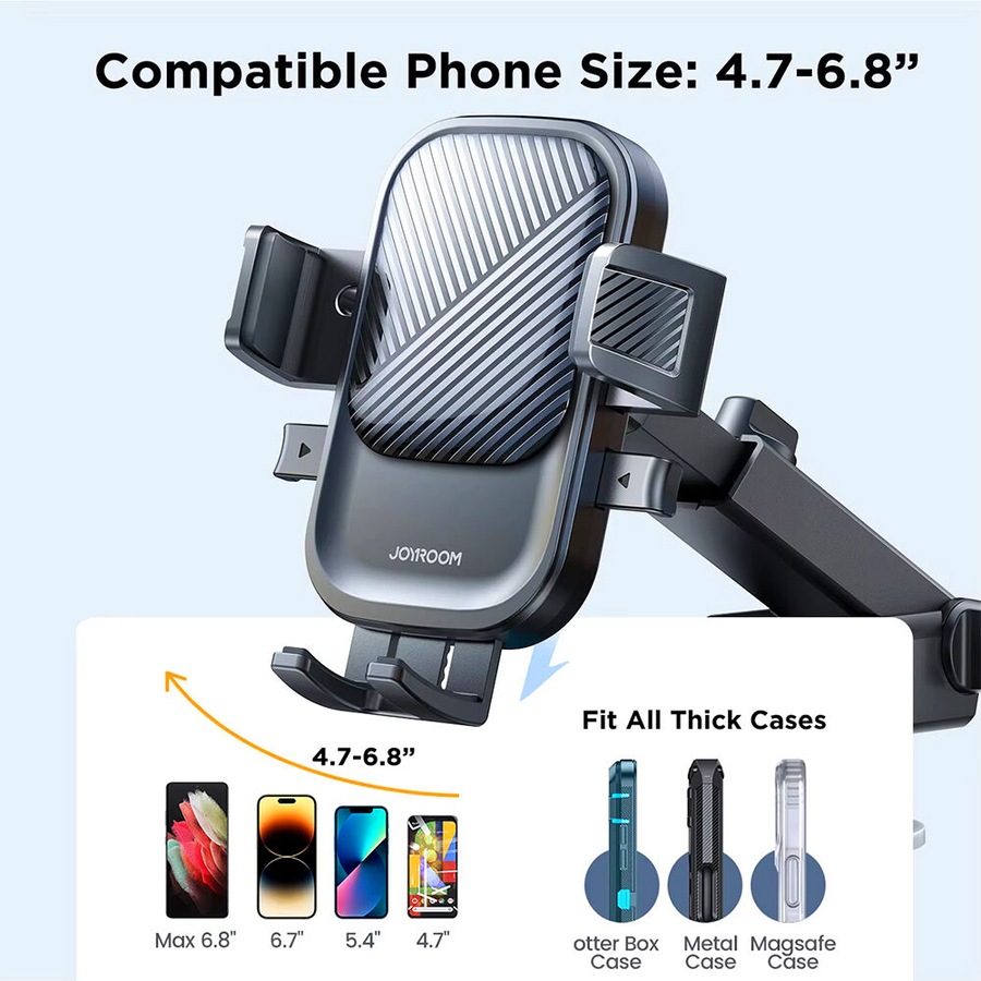 Universal Car Mount Phone Holder With Suction Cup Dashboard Car Cell Phone Stand