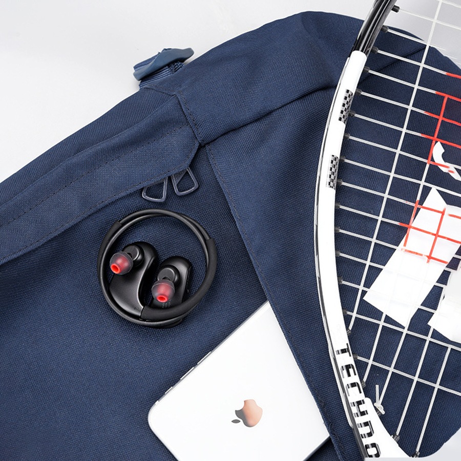 Wireless Headphones Sports IPX7 Waterproof Bluetooth Earphones for Running AAC