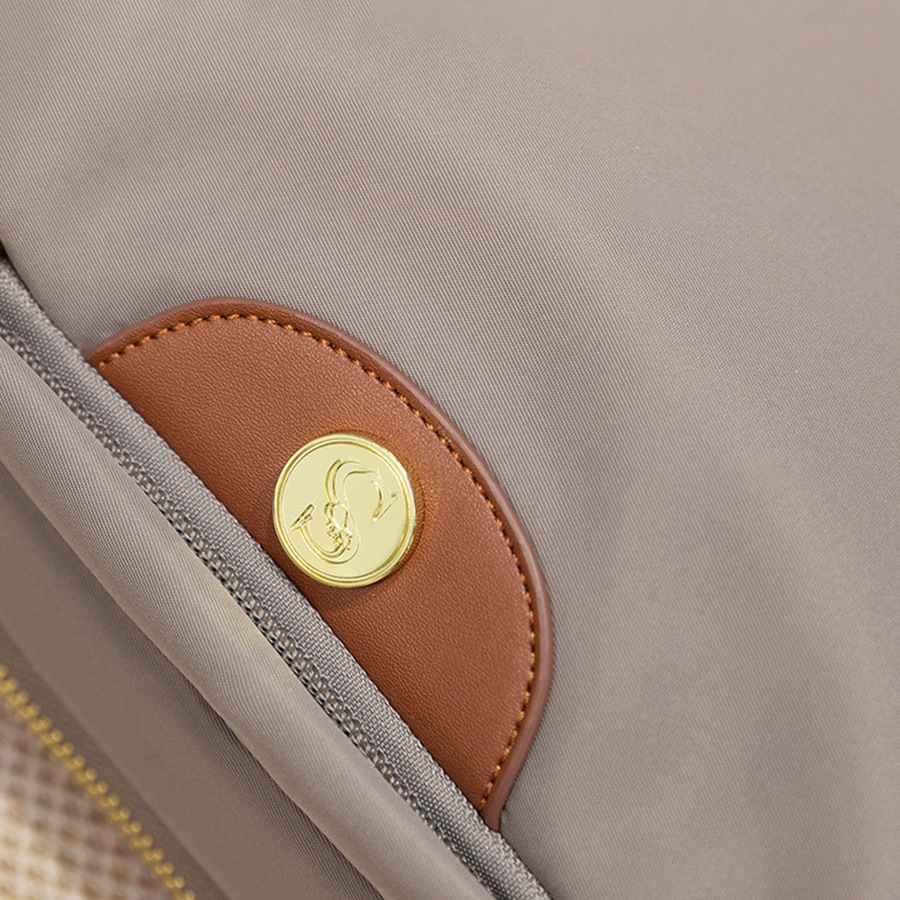 Women's Simple Messenger Bag Waterproof Soft Cloth Shoulder Bag Fashion Bags