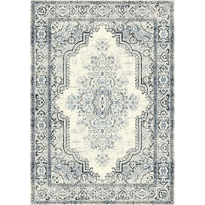 Buy Freedom Grey Blue Medallion Pattern Rug MyDeal