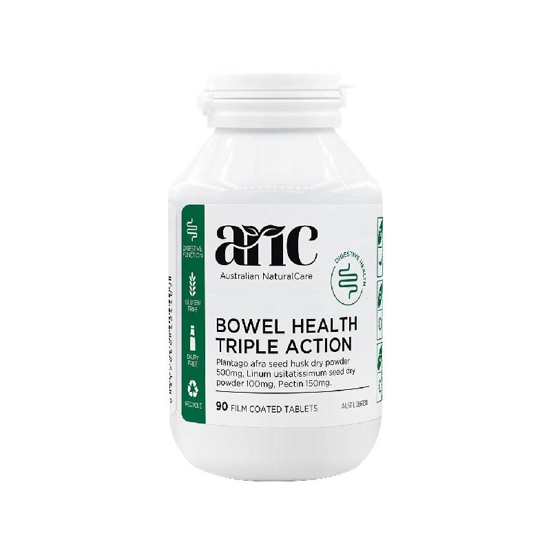 Buy Australian NaturalCare Bowel Health Triple Action 90 Tablets MyDeal