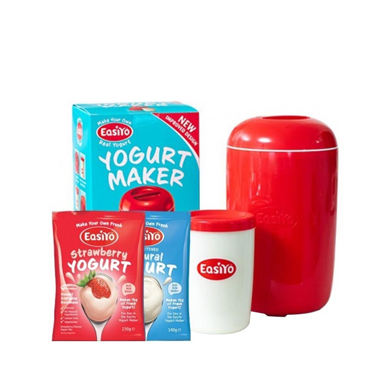 Easiyo Red Yogurt Maker Starter Kit (sachets not included) MyDeal