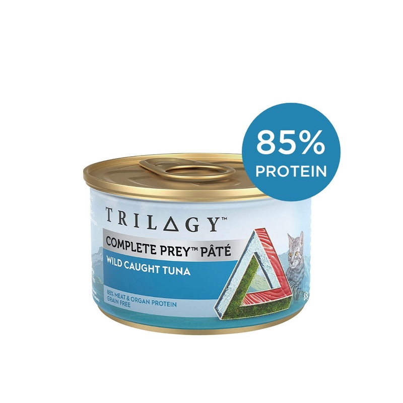 Buy Trilogy Complete Prey Pate Wild Caught Tuna 85g 24 Pack MyDeal