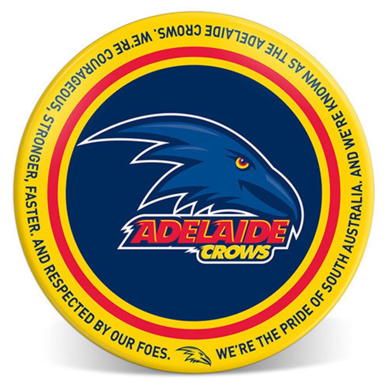 Buy Adelaide Crows AFL Melamine Plate - MyDeal