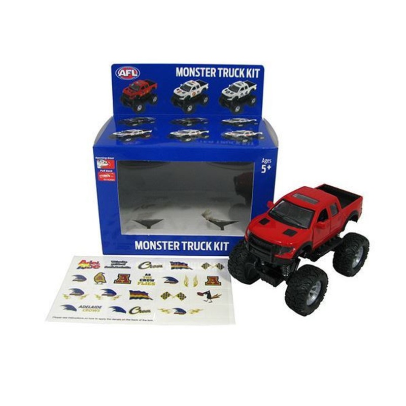 Buy Adelaide Crows Official AFL Monster Truck Kit With Stickers MyDeal