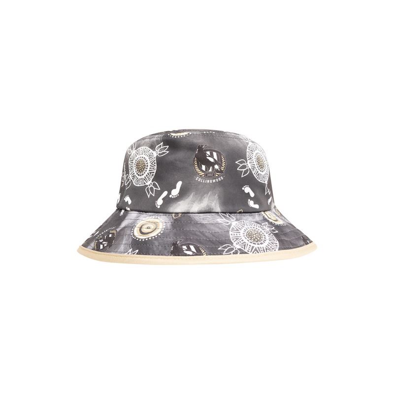 Buy Collingwood Magpies AFL Indigenous Adult Bucket Hat MyDeal