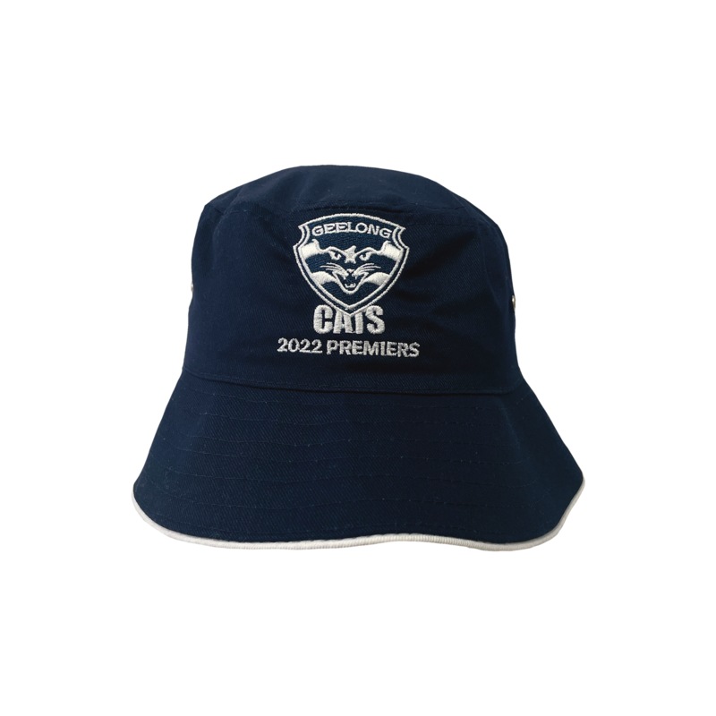 Buy Geelong Cats Official AFL 2022 Premiers Bucket Hat MyDeal
