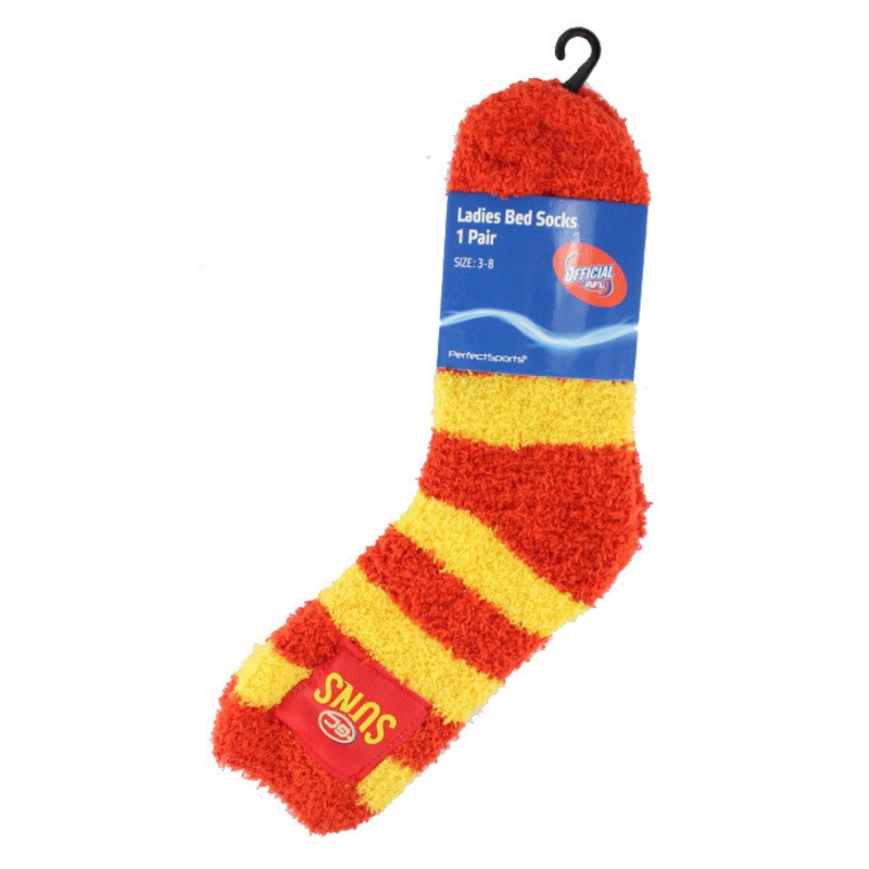 Buy Gold Coast Suns AFL Bed Sock MyDeal