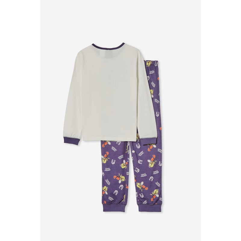 Buy Melbourne Storm NRL Kids Looney Tunes Team Pj's - MyDeal