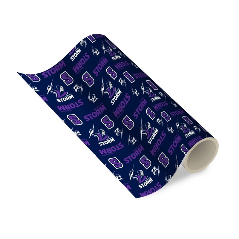Buy Melbourne Storm Wrapping Paper MyDeal