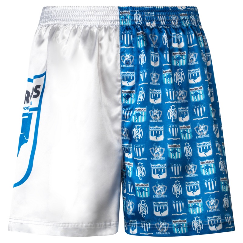 Buy North Melbourne Kangaroos AFL Mens Satin Boxer Shorts MyDeal