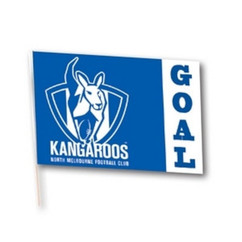 Buy North Melbourne Kangaroos Large Team Flag Mydeal 5905