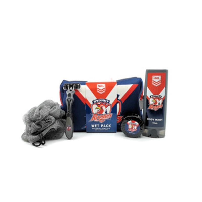 Buy Sydney Roosters Official NRL Toiletry Bag Gift Set MyDeal