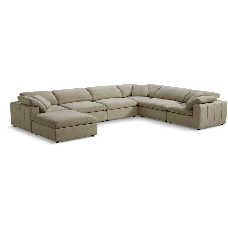 Buy Plush Modular Lounge MyDeal