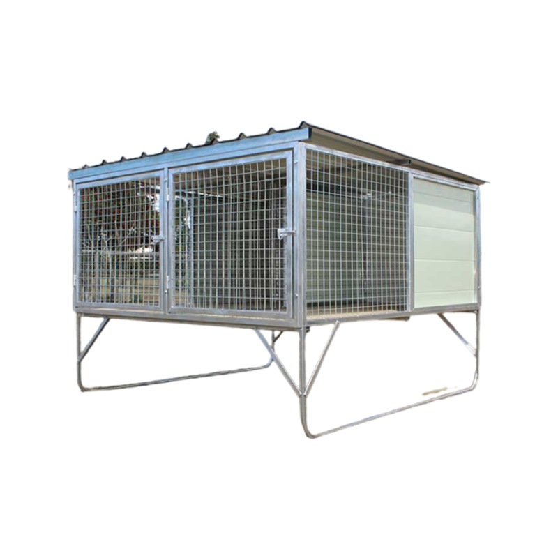 Buy 2Bay Raised Dog Kennel MyDeal