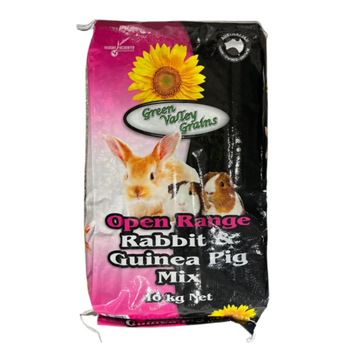 Buy Green Valley Rabbit & Guinea Pig Seed Mix Food 10kg - MyDeal Australia