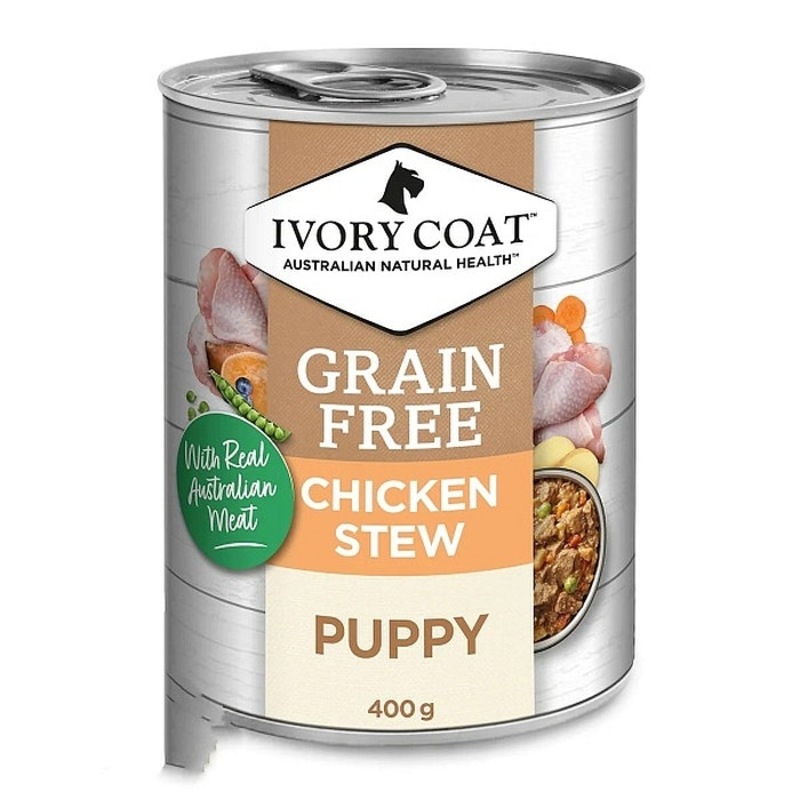 Buy Ivory Coat Grain Free Beef Stew Adult Food 12x400g MyDeal