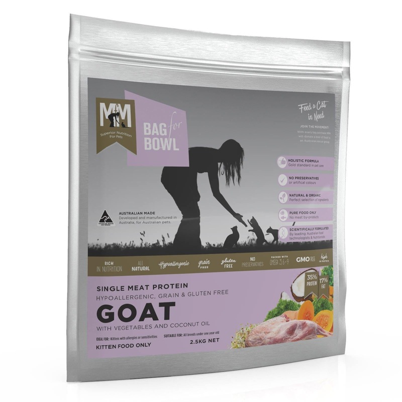 Buy Meals For Meows Kitten Grain Free Single Protein Goat Dry Cat Food