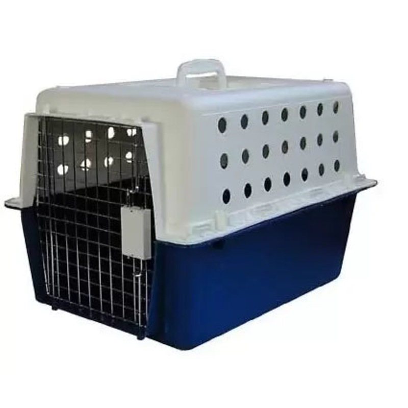 Buy Pet Transporter / Carry Crate with Litter Tray L52 x W37 x H37cms