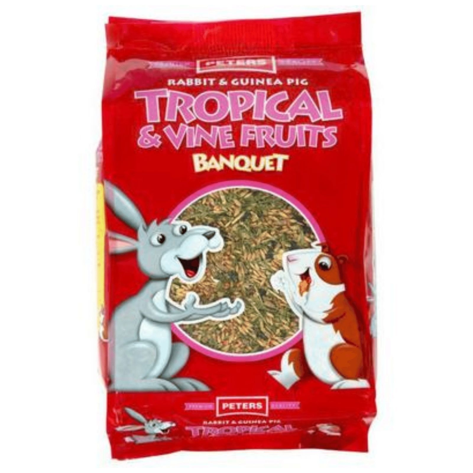 Buy Peters Tropical & Vine Fruit Medley Rabbit and Guinea Pig Food Mix ...