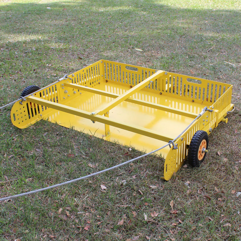 Buy Scoop'N'Tow Manure Scooper and Trailer Paddock Cleaner - MyDeal