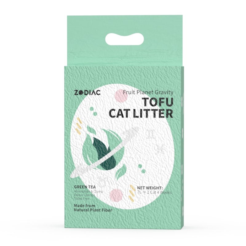 Buy ZODIAC Fruity Tofu Cat Litter Green Tea 7L/2.5kg MyDeal
