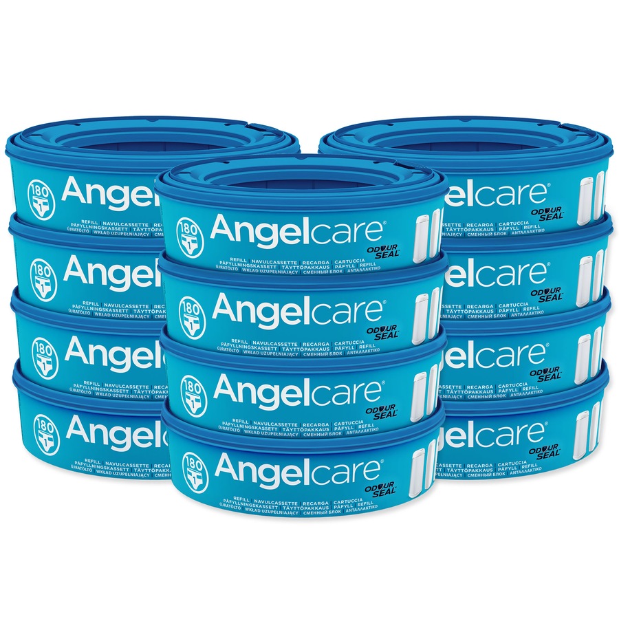 Angelcare Nappy Bin Refill Cassettes 4 pack