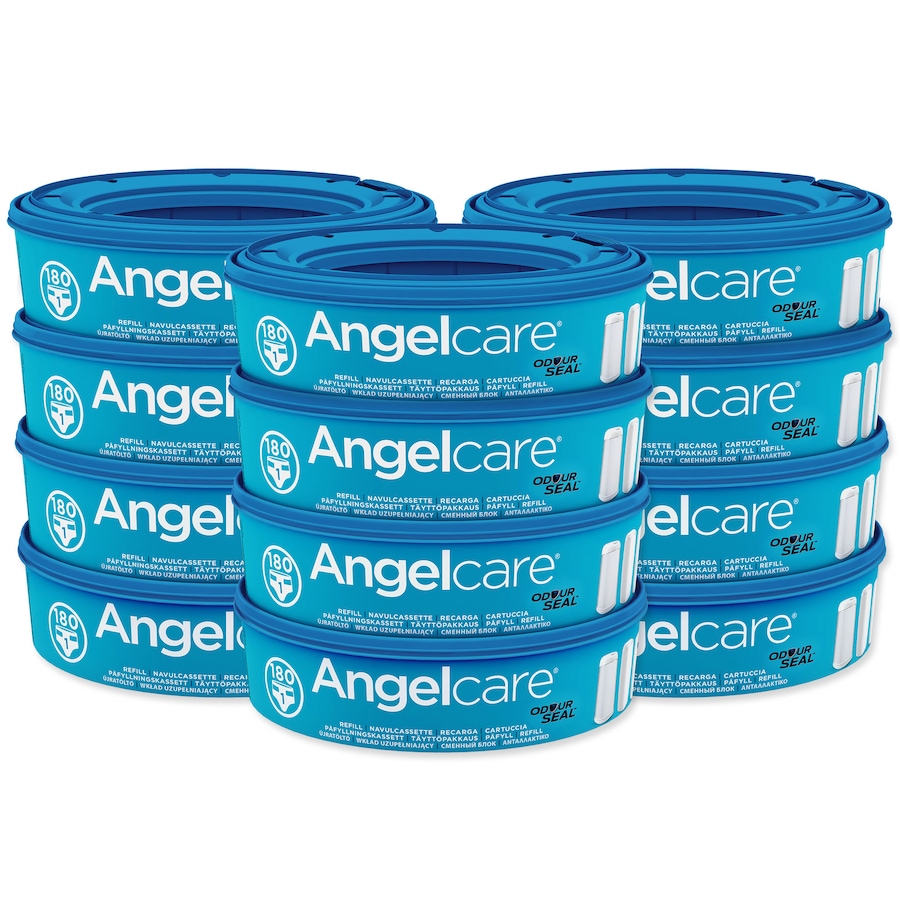 Angelcare Nappy Bin Refill Cassettes 4 pack