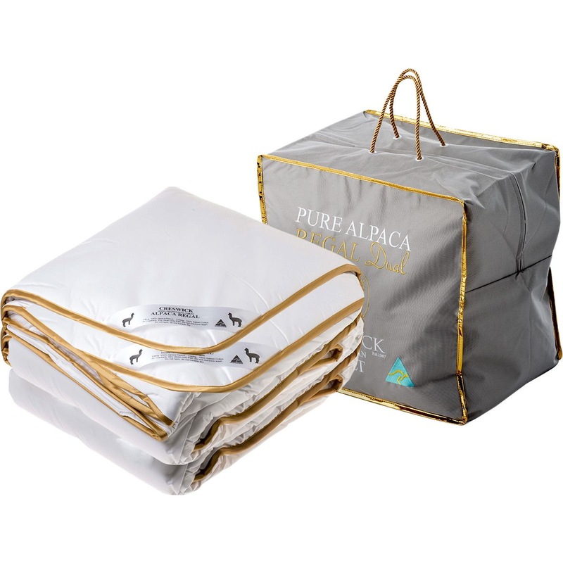 Buy Creswick Alpaca Regal Dual Quilt MyDeal