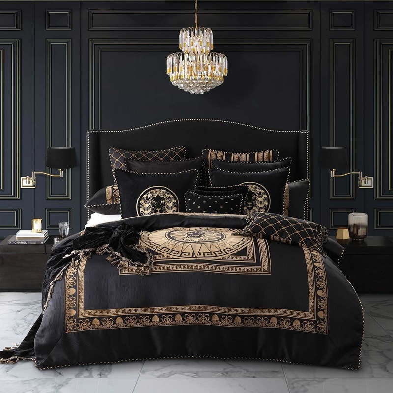 Buy Davinci Massimo Quilt Cover Set Black MyDeal