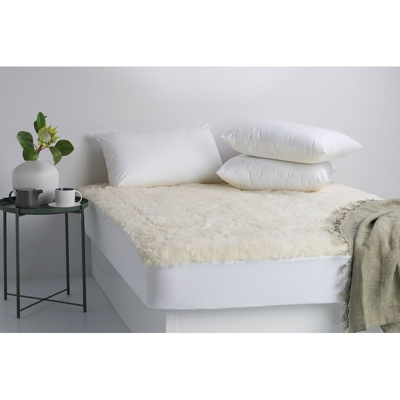 Buy Jason Australian 550GSM Wool Reversible Mattress Underlay MyDeal
