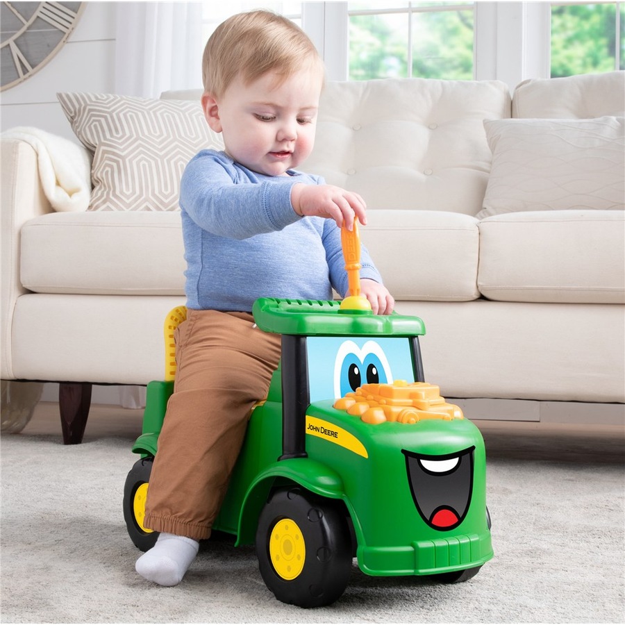 John Deere Kids Johnny Tractor Ride-On Vehicle Toy 12m+
