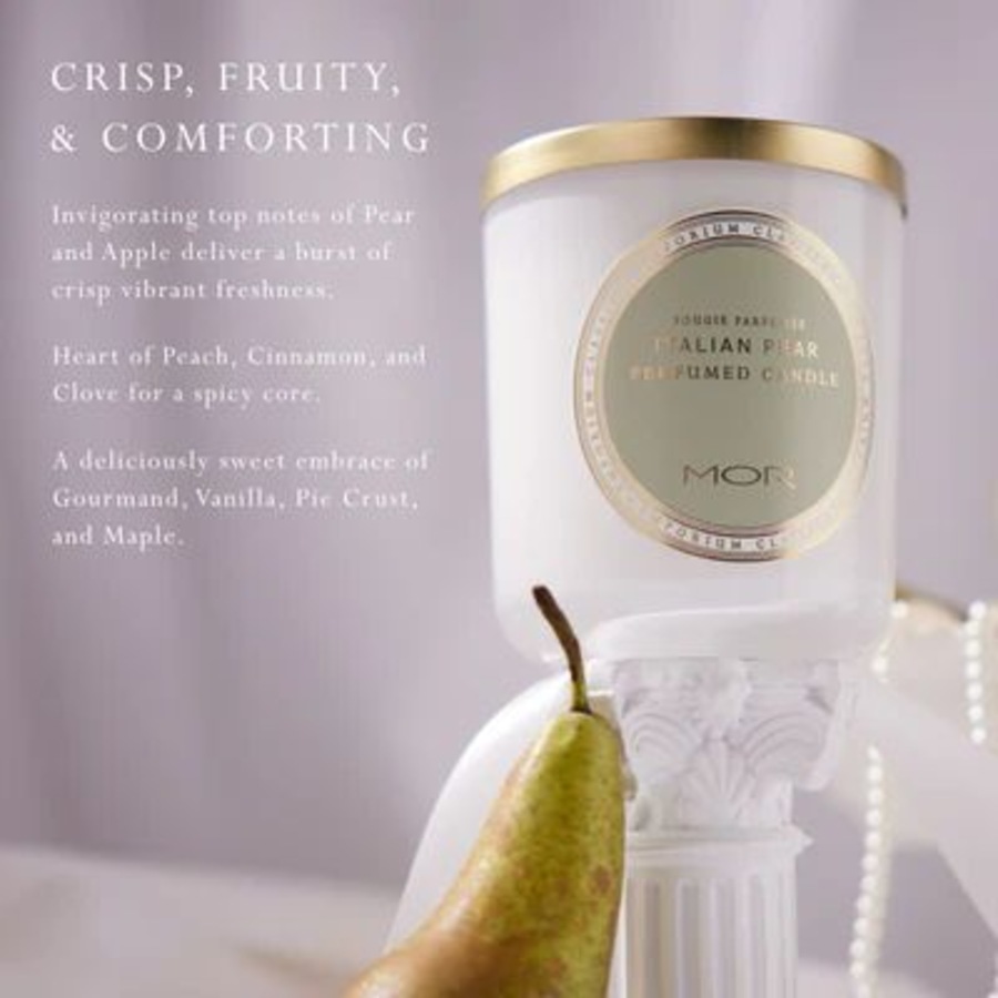 Mor Emporium Classics Blanc Italian Pear Perfumed Candle