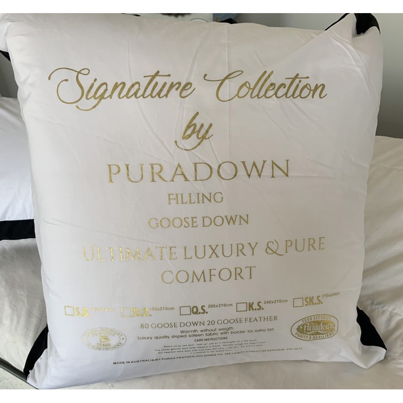 Buy Puradown Signature Collection 80/20 Goose Down Quilt MyDeal