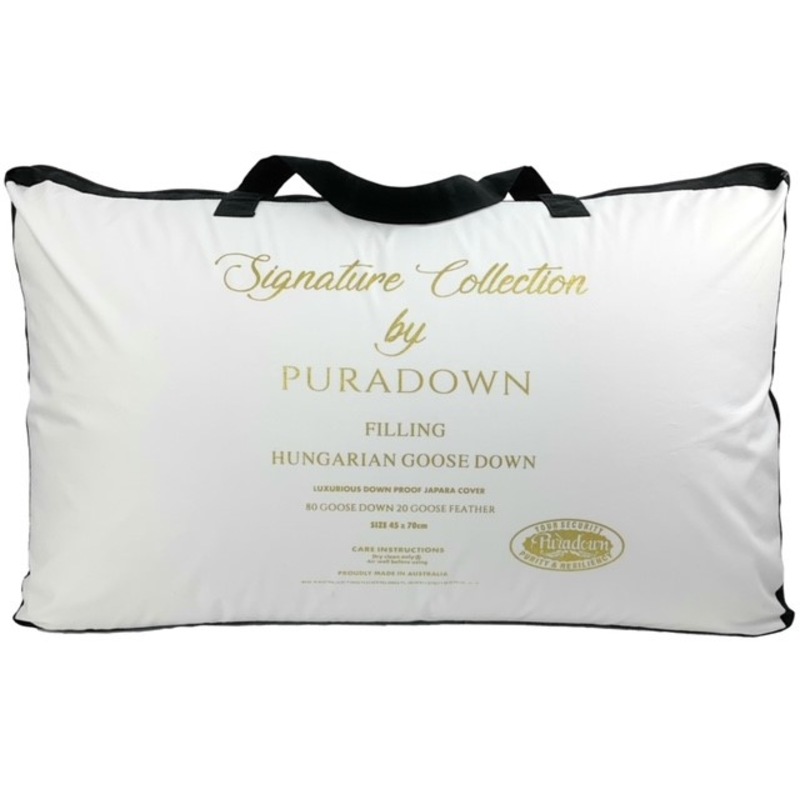 Buy Puradown Signature Hungarian 80/20 Goose Down Standard Pillow MyDeal