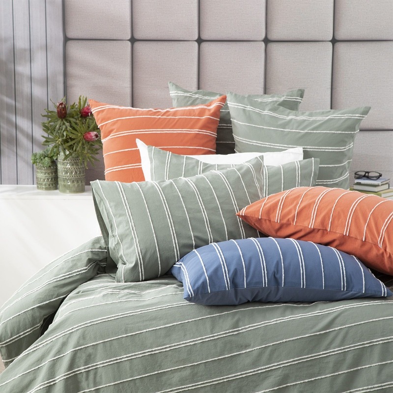 Buy Renee Taylor Hudson vintage washed Cotton Chenille Quilt cover set