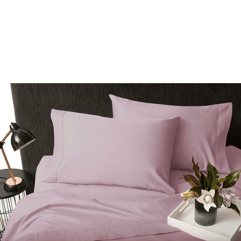 Buy Sheraton Luxury 1000TC 100 Cotton Sheet SetMauve MyDeal